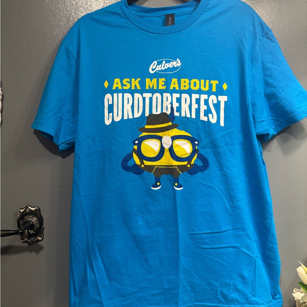 Culver’s Exclusive Blue Cheese Curd - tober October Graphic T-Shirt Butterburger